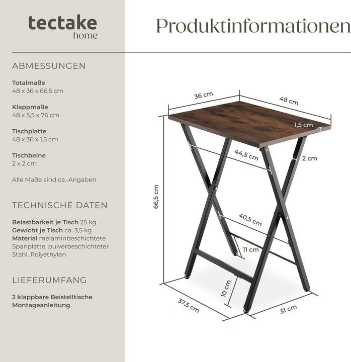 Produktbild tectake Phoenix (48 x 36 x 66.5 cm)