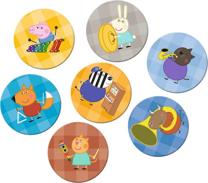 Actual product image Trefl Memo Cards "Piggy Pepa (German, English)