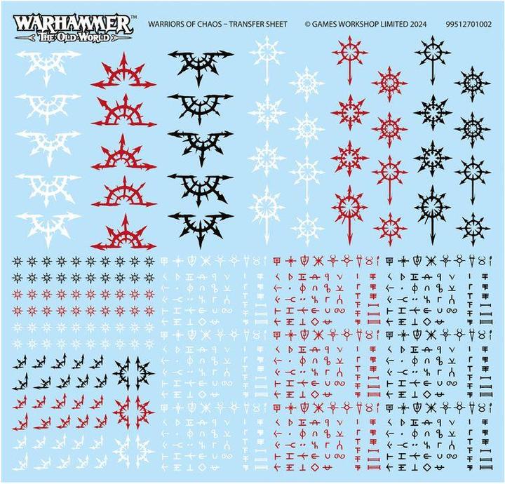 Nutritional values and ingredients Games Workshop Warhammer ToW - Warriors of Chaos : Battalion (Plastic)