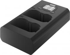 Actual product image Newell Set of DL-USB-C dual-channel charger and two EN-EL15b batteries for Nikon (Camera battery charger)
