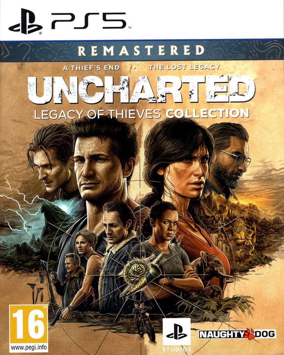 Actual product image Sony Uncharted: Legacy of Thieves Collection (PS5, Multilingual)