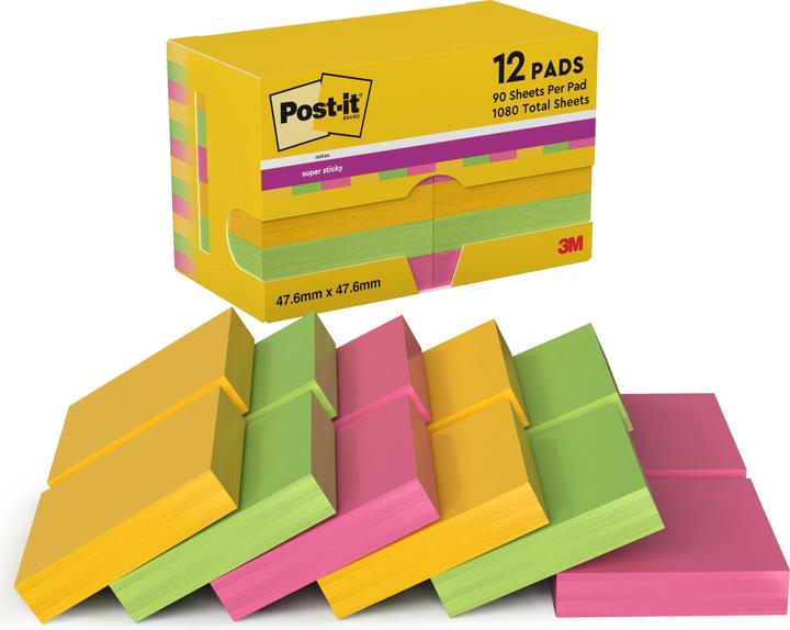 Image du produit Post-it Rio de Janeiro (47.60 x 47.60 mm)