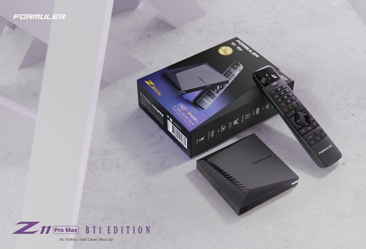 Actual product image Formuler Z 11 Pro Max BT1 Edition (32 GB, Android 11)