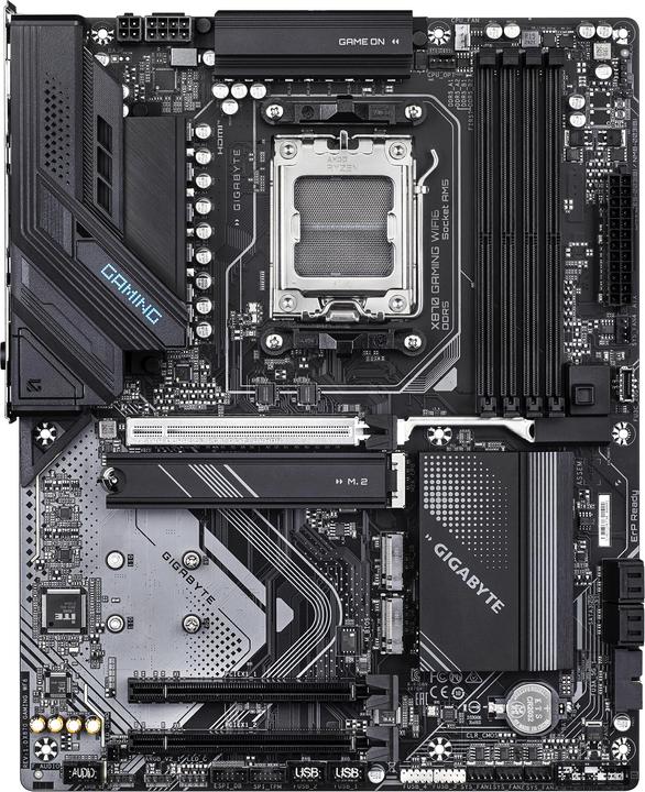 Image du produit Gigabyte X870 GAMING WIFI6 (AM5, AMD X870, ATX)