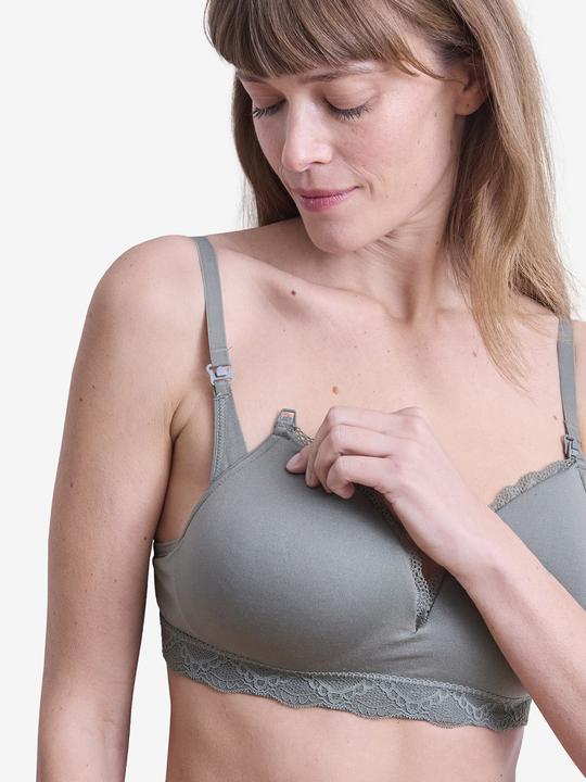 Actual product image Vertbaudet Padded nursing bra without moulded underwires (XL)