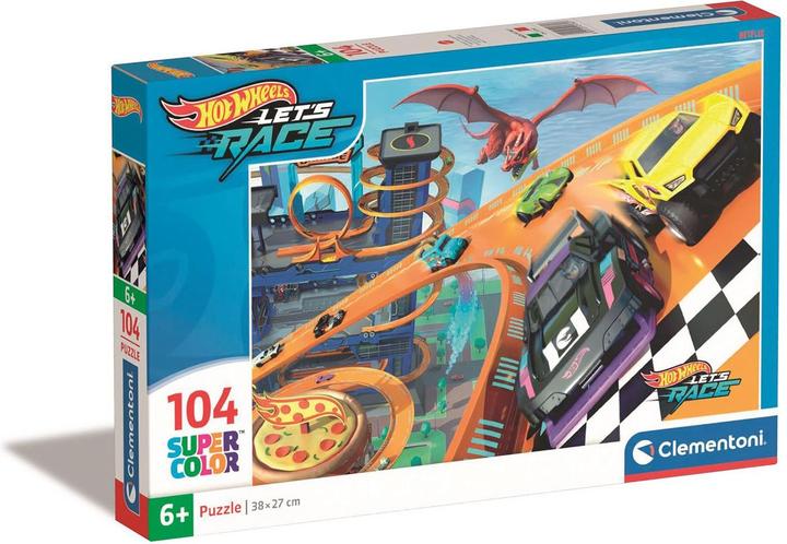 Immagine prodotto Clementoni Pzl 104 Hotwheels (104 pezzi)