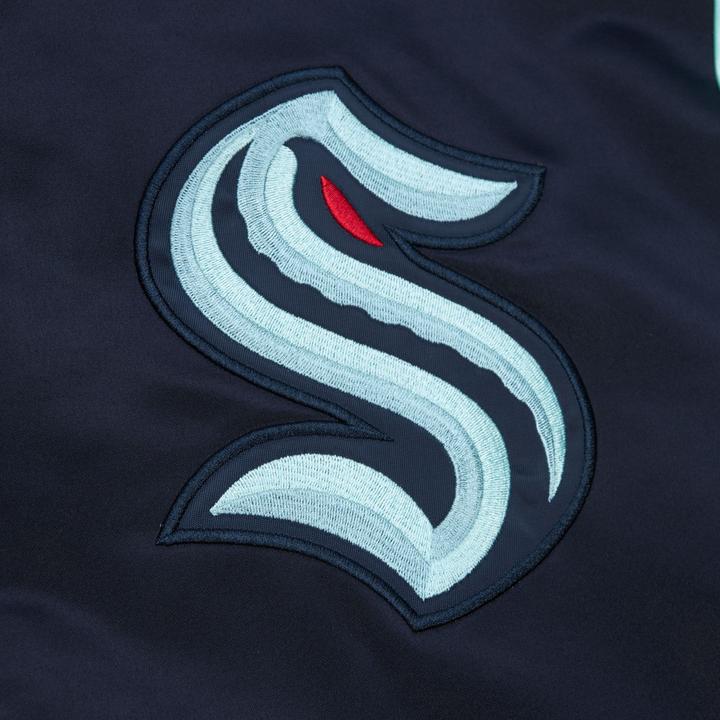 Produktbild Mitchell & Ness M&N Heavyweight Satin Jacke NHL Seattle Kraken - XXL (XXL)