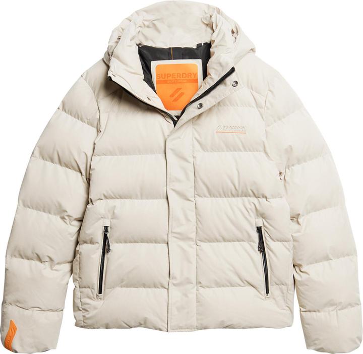Superdry Sports Steppjacke aus Mikrofaser mit Kapuze (S)