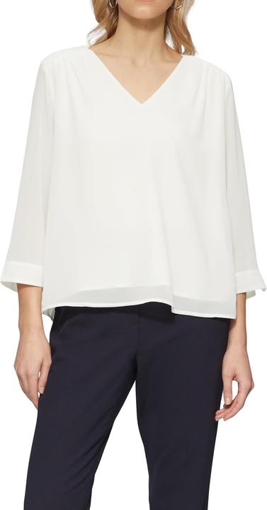 Immagine prodotto s.Oliver Bluse Chiffonbluse mit Raffung an der Schulter und transparenten Ärmeln (44)