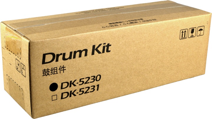 Actual product image Kyocera DK-5230, Original,, ECOSYS P5021cdn ECOSYS P5021cdw ECOSYS P5026cdn ECOSYS P5026cdw