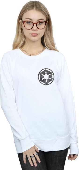 Produktbild Star Wars The Mandalorian Galactic Empire Insignia Breast Print Sweatshirt (L)