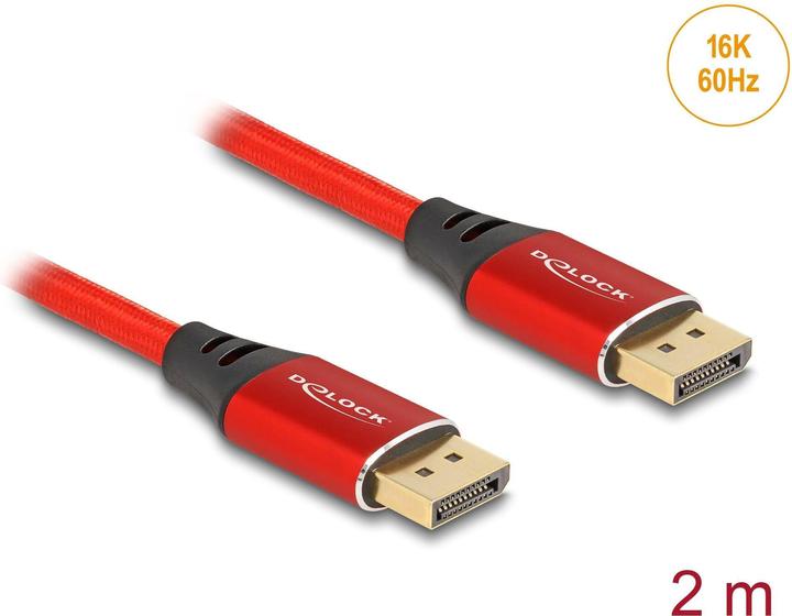 Immagine prodotto Delock DisplayPort - DisplayPort (2 m, DisplayPort, 2.1)
