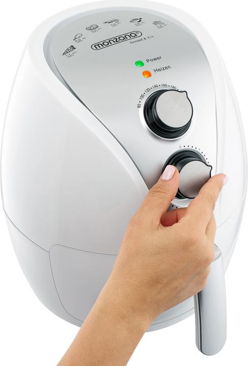 Actual product image Deuba Hot air deep fryer