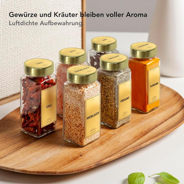Image du produit Greeano Set de 24 pots à épices