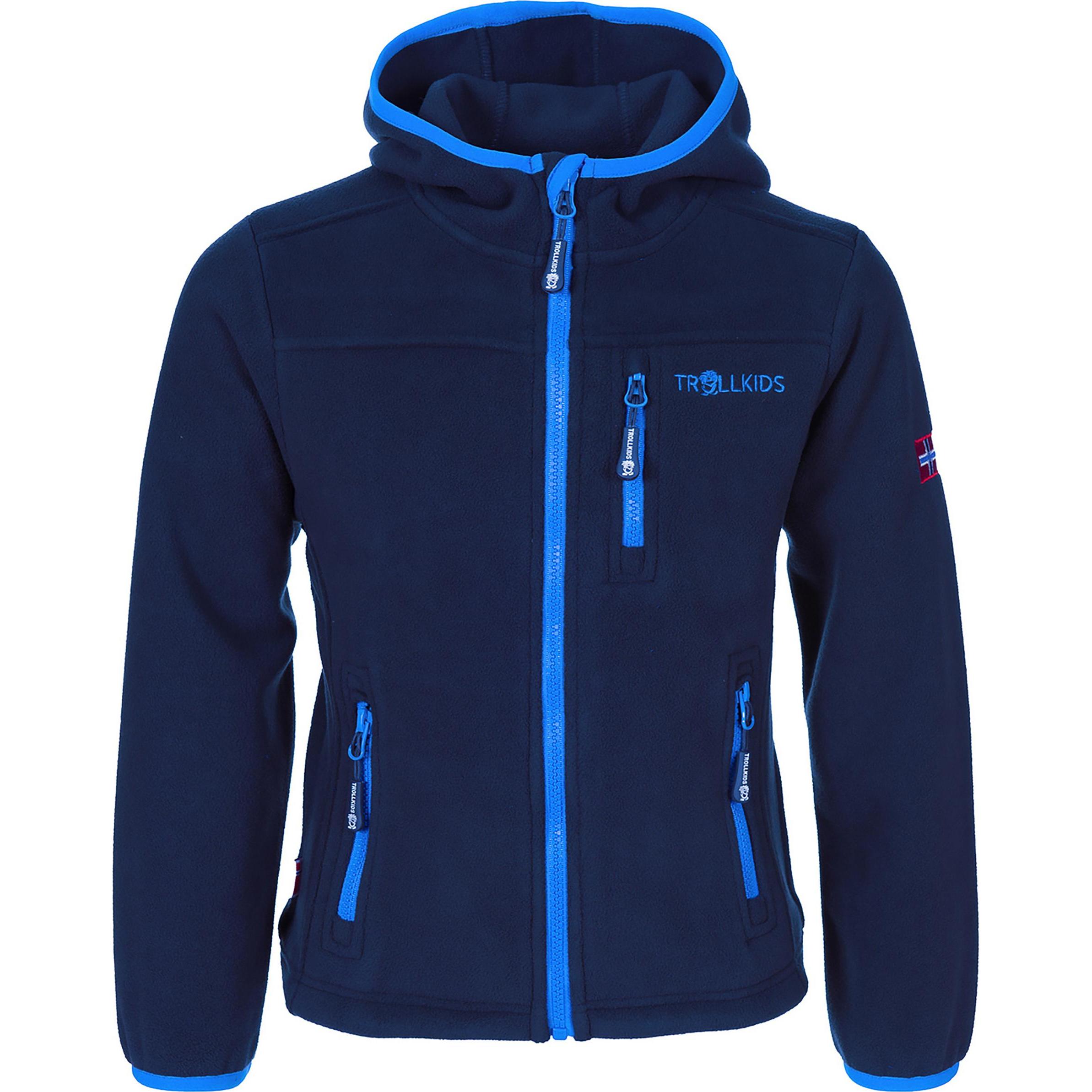 Trollkids, Jungen, Jacke, Kid's Stavanger Jacket (110), Blau, 110