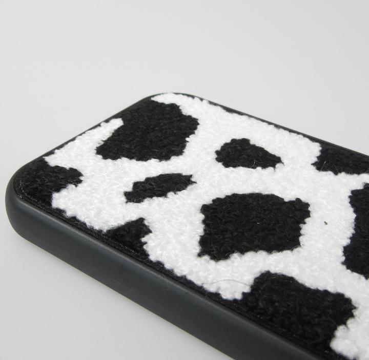 Immagine prodotto PhoneLook Rivestimento in silicone con superficie trapuntata effetto pelle di mucca (Apple iPhone 15)