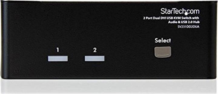 Image du produit StarTech Commutateur à double affichage 2 ports