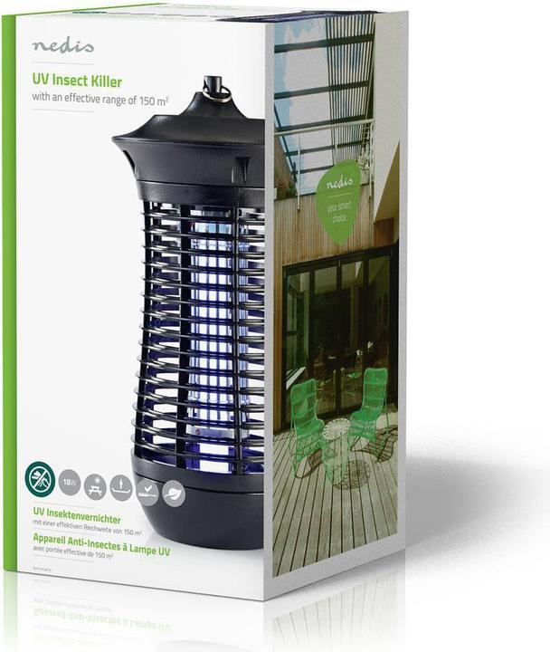 Productafbeelding Nedis Lichtval tegen insecten (18W / 150-m² afdekking / verwijderbaar).