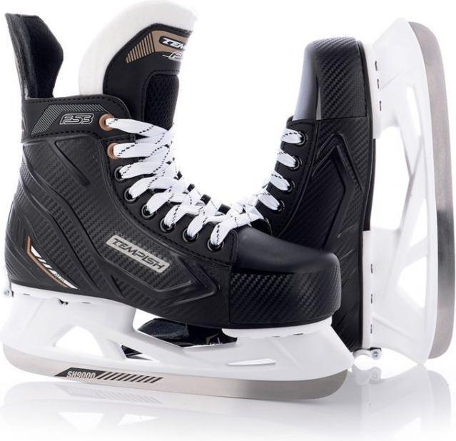 Actual product image Tempish Schanner FS3 Schlittschuhe Schwarz Kinder (31, 32, 33, 34)