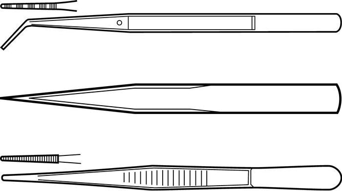 Produktbild Tecwerk Pinzettenset 3 teilig