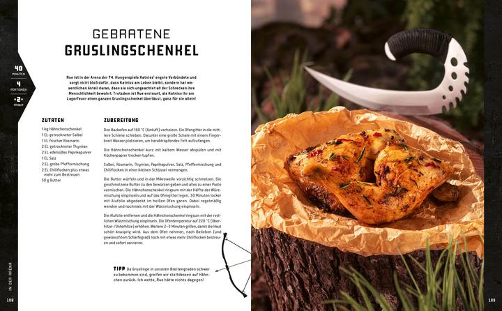 Actual product image Das inoffizielle Kochbuch für Panem-Fans (German, Tom Grimm, 2023)