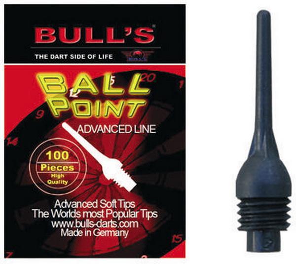 Immagine prodotto Bull's Punte morbide a sfera 6mm (2BA) e 8mm (1/4BSF)