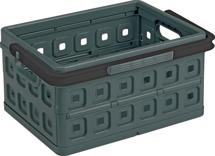 Actual product image Helit the flap-line folding box anthracite (31 cm, 24 l, 1x)