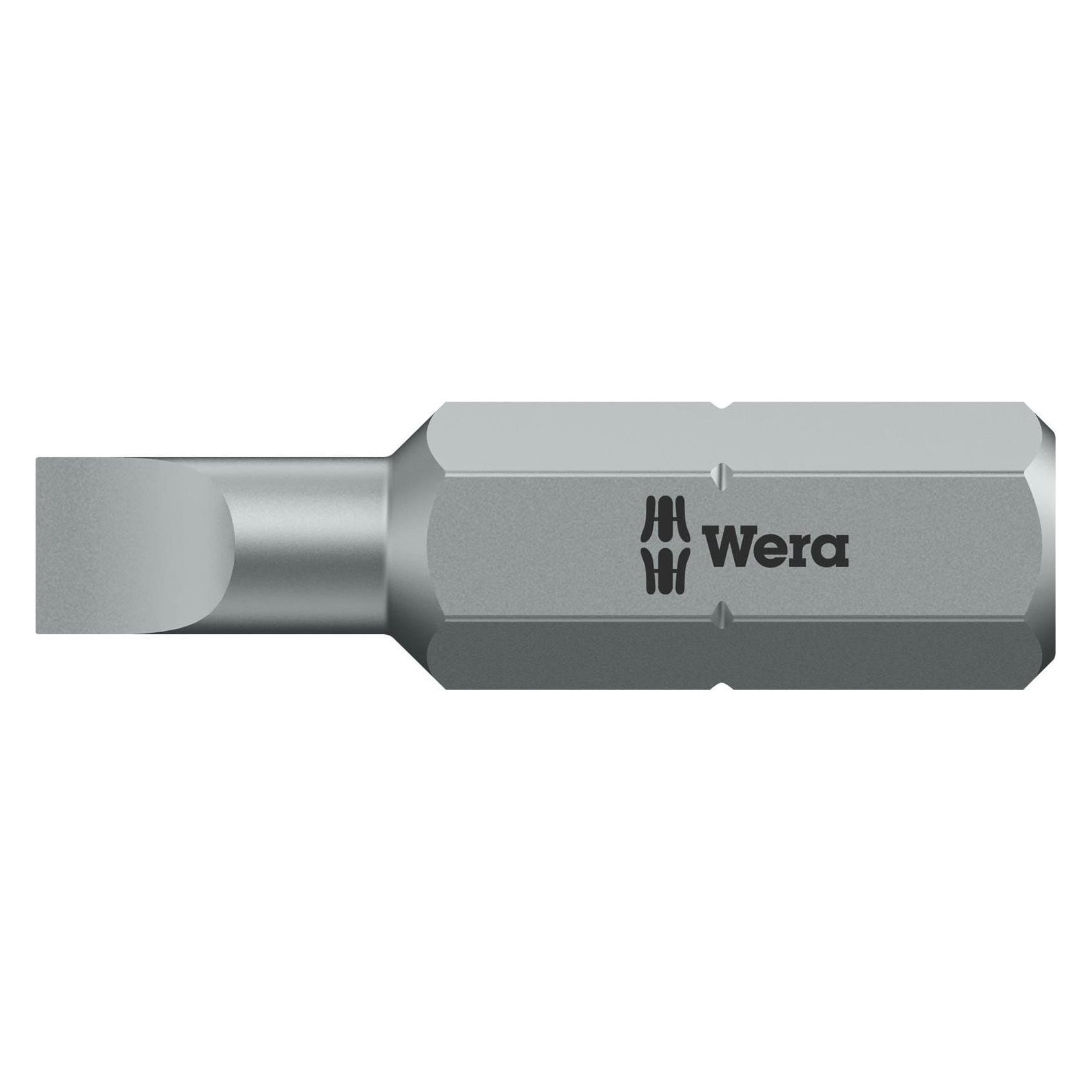 Wera, Bits, Sleufschroevendraaierbit (Schroefgleuf)