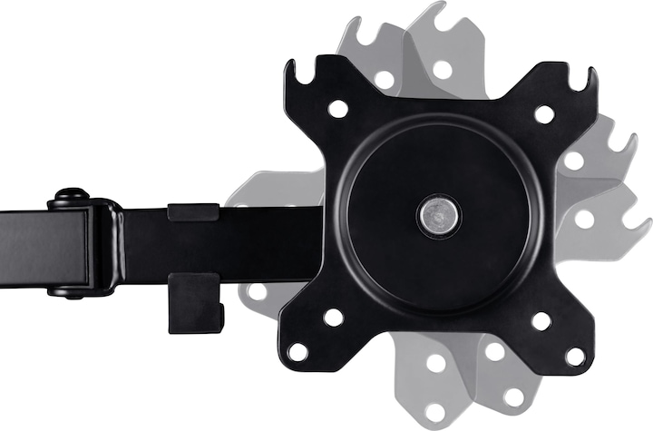Produktbild Trust Tischhalterung GXT 1120 Mara Dual bis 16 kg – Grau (Tisch, 32")