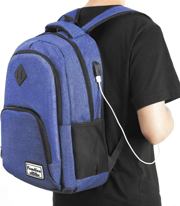 Produktbild Yamtion Rucksack mit Laptopfach und USB-Anschluss (35 l)