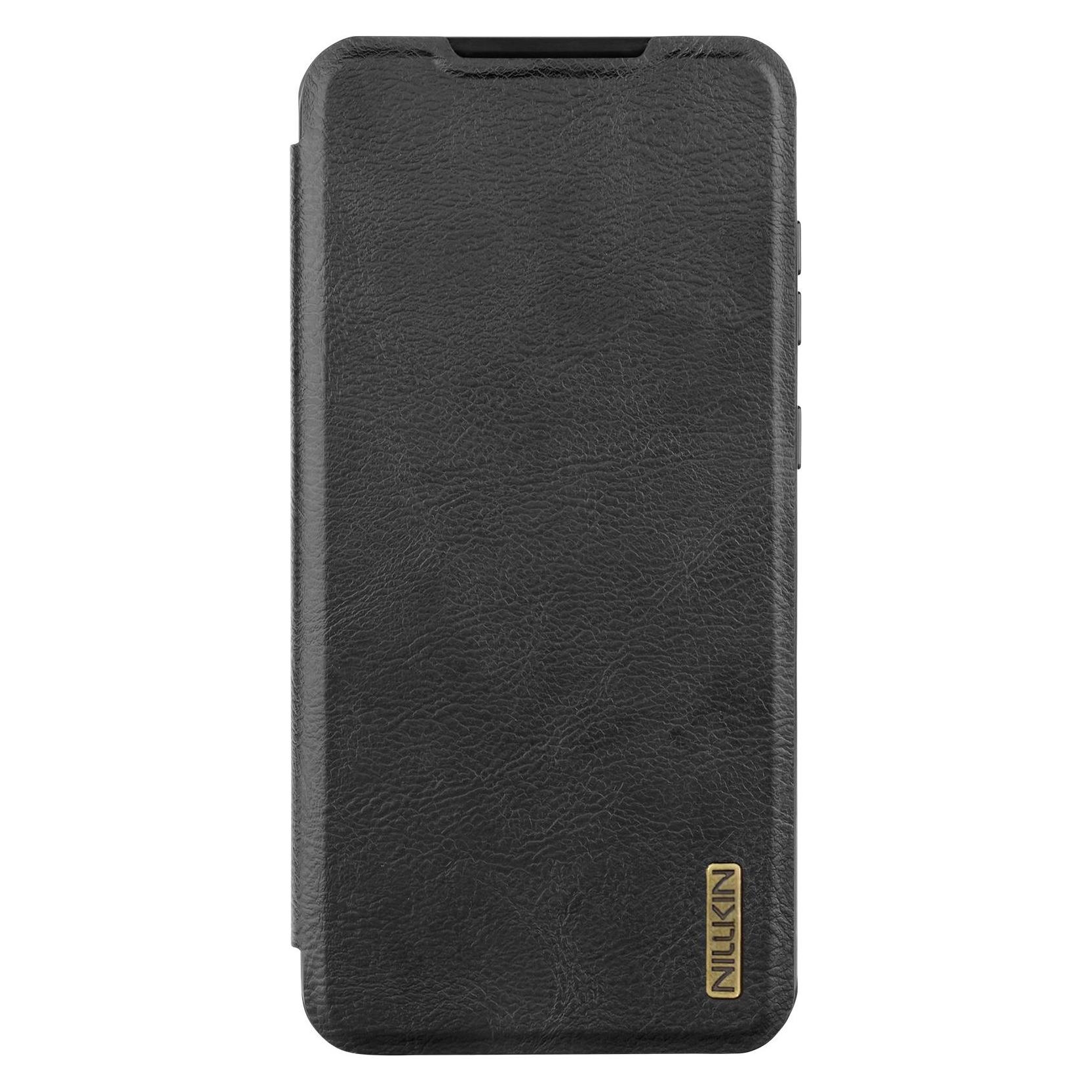 Samsung Rückwandabdeckung - Nillkin Qin Book Pro Case Für Galaxy A56 5G Schwarz (Samsung Galaxy A56), Smartphone Hülle, Schwarz