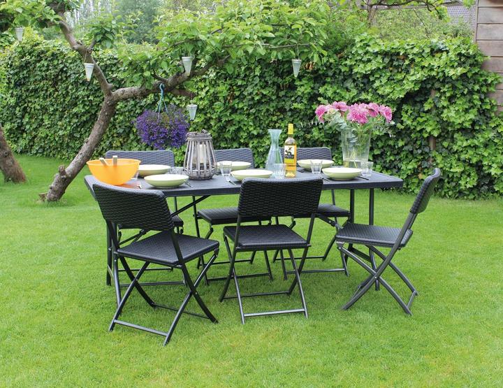 Produktbild Eurotrail Pavilion Rattan Tisch Design