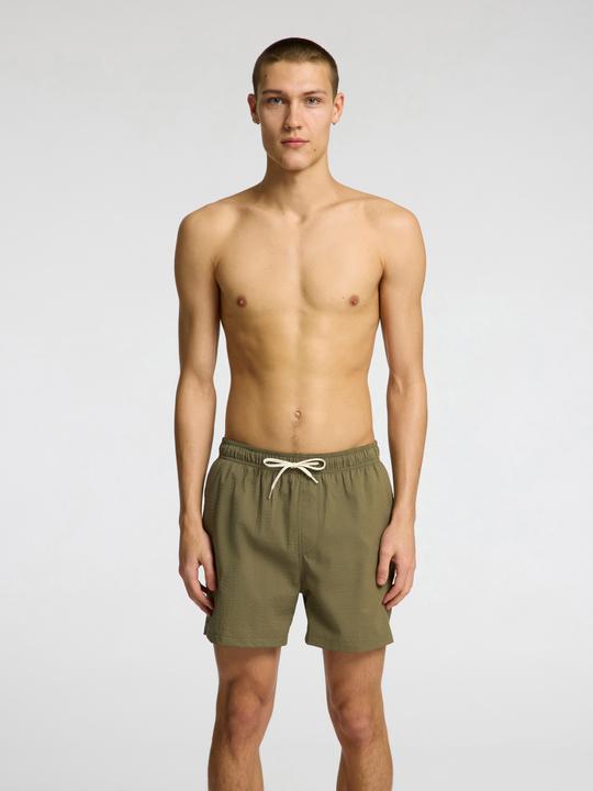 Actual product image Selected Seersucker swim shorts (S)