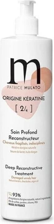Patrice Mulato Mulato Mul Origine Keratin Deep Reconstructing Treatment 500ml (500 ml)