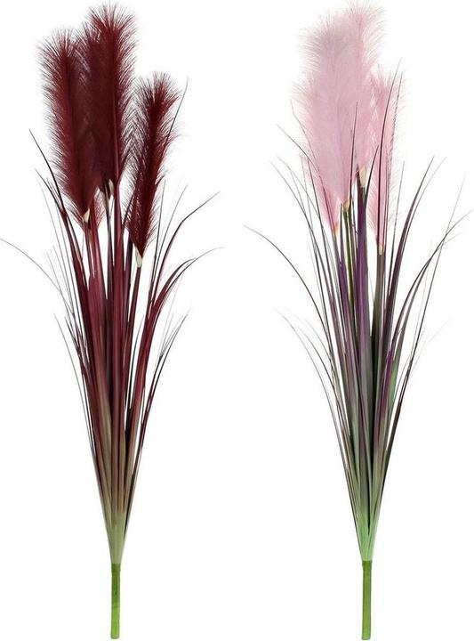 DKD Home Decor Bouquet PVC 12 x 12 x 106 cm (2 pezzi) (106 cm)