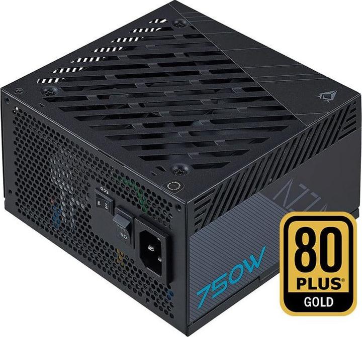 Azza PSAZ-750G(ATX3.0) Power supply 80+ GOLD PCIe 5.0 retail (80 W)