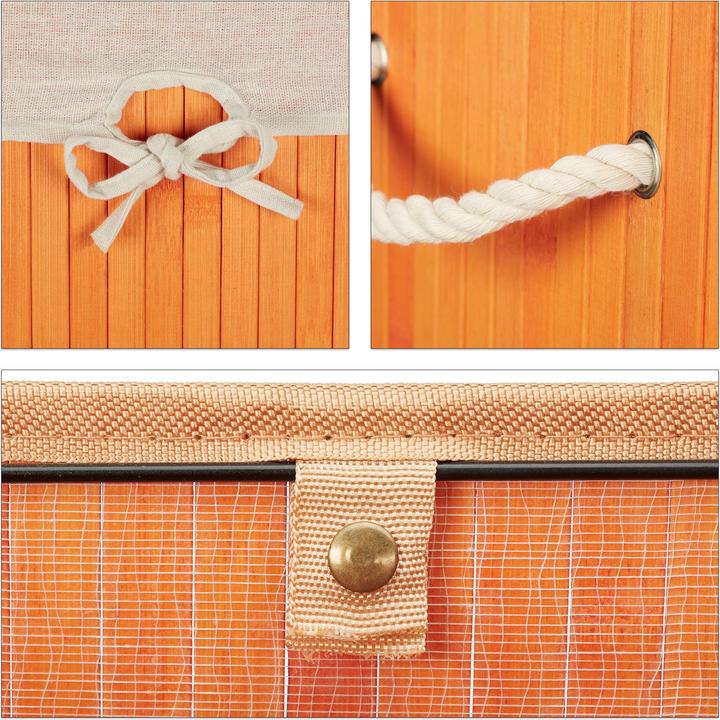 Actual product image Relaxdays Rectangular Hamper (83 l)