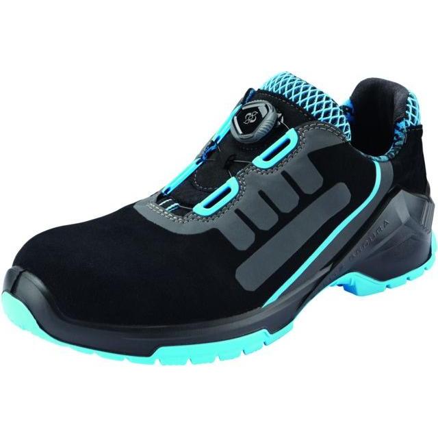Steitz Secura, Sicherheitsschuhe, Halbschuh schwarz/blau VD PRO 1500 SF, S3 XB BOA, EU-Schuhgrösse: 45 (S3, 45)