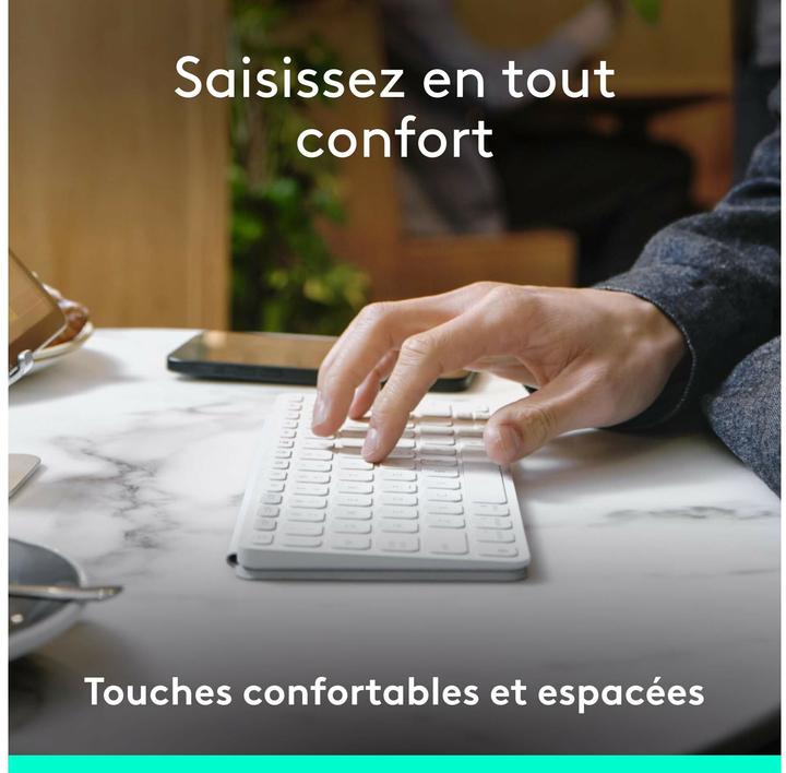 Image du produit Logitech Keys-To-Go 2 pour iPad (CH, Sans fil)