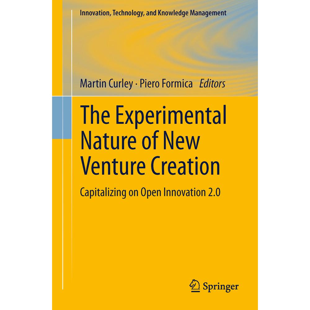The Experimental Nature of New Venture Creation, Fachbücher von Piero Formica, Martin Curley