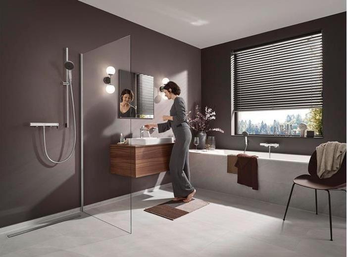 Produktbild hansgrohe VIVENIS Badearmatur, Aufputz, chrom
