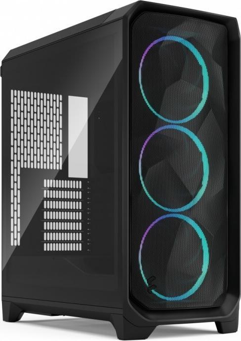 Actual product image Fractal Meshify 3 Black RGB TG Light tinted