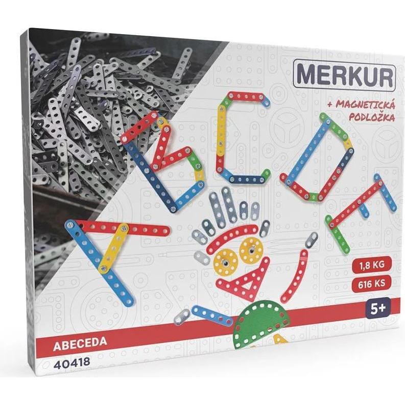 Merkur Alphabet with magnetic pad, 616 parth