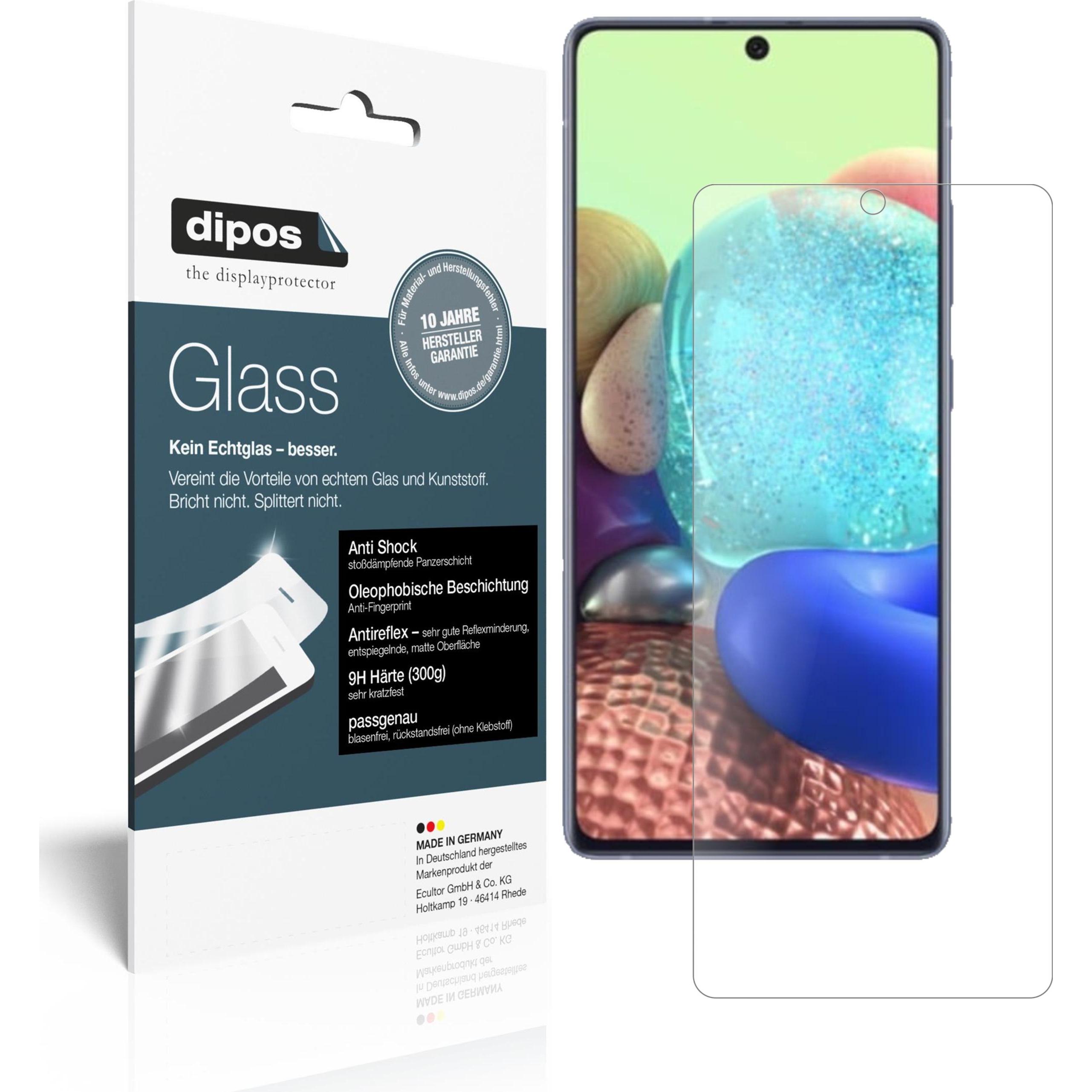 Thumbnail - Dipos Displayschutz Anti-Shock (2 Stück, Samsung Galaxy A71), Smartphone Schutzfolie, Transparent