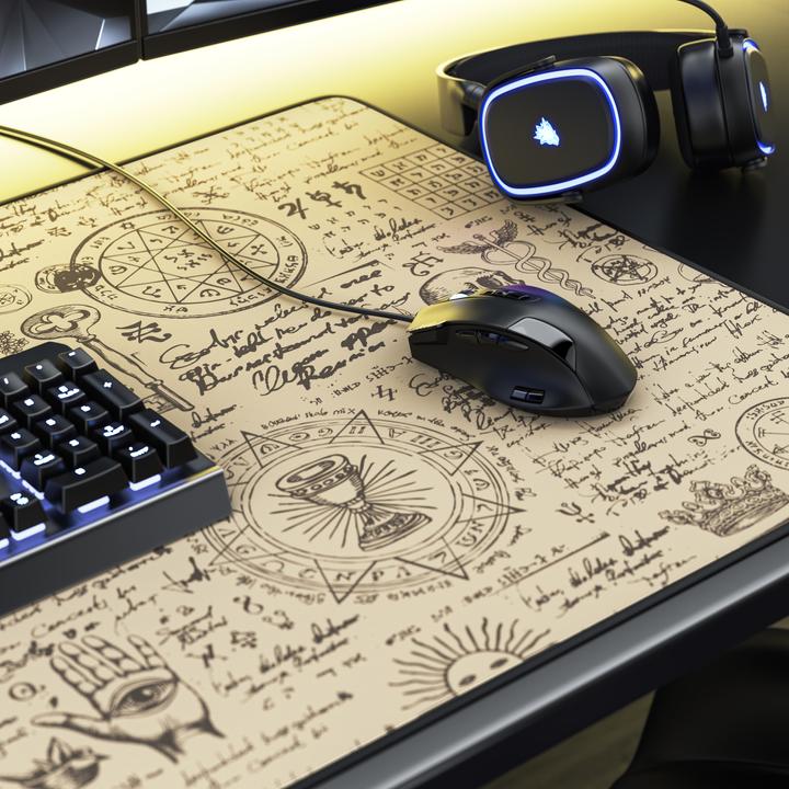 Produktbild Titanwolf Gaming Mauspad, XXXL Speed Mausmatte 1200 x 600 mm, Geschwindigkeit & Präzision, Alchemy (XXL)