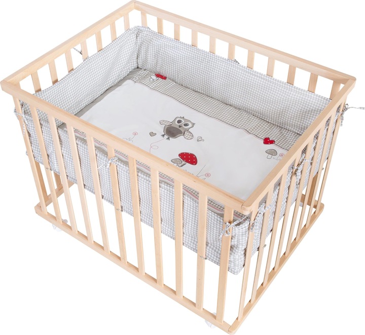 Produktbild Roba Laufgitter 100x75 Adam & Eule (73 cm, 98.50 cm)