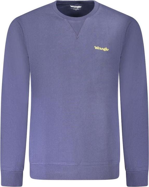 Produktbild Wrangler Blauer Baumwollpullover für Männer (M)