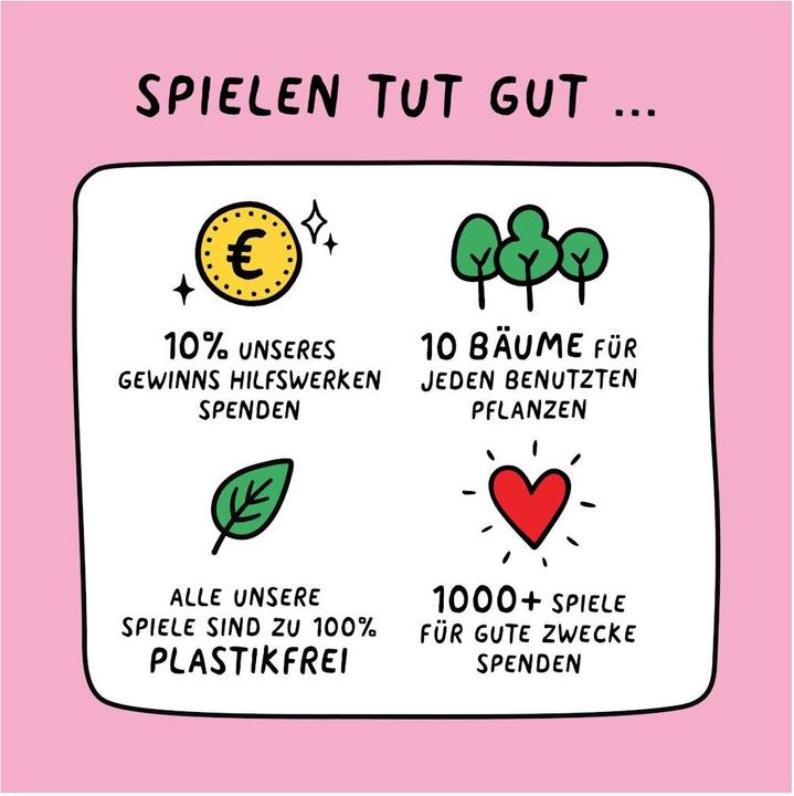 Actual product image Gamely D Version von Clues in Twos (German, 2 - 8 Players)