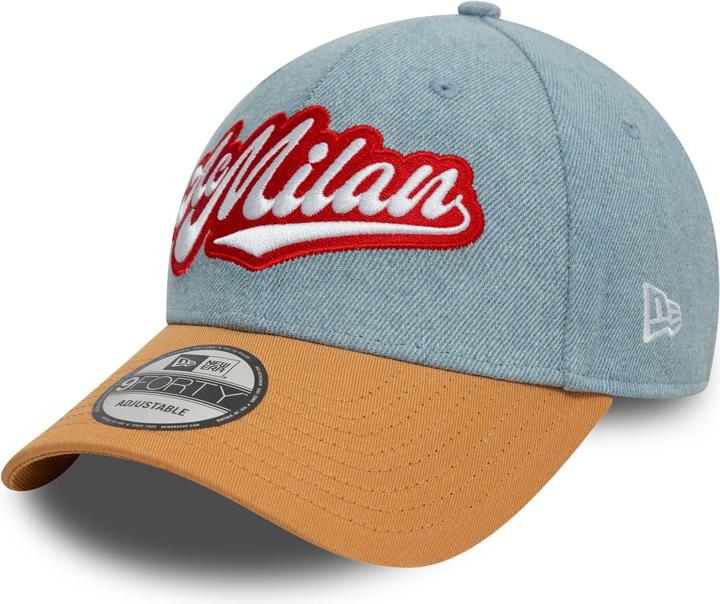 Actual product image New Era 9Forty Strapback Cap - DENIM AC Mailand