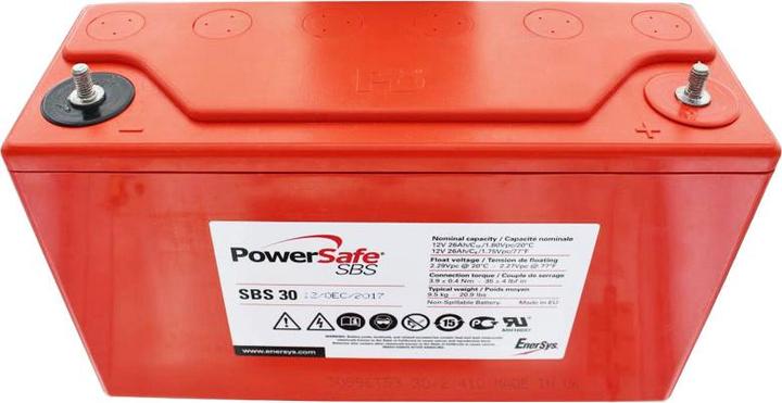 Produktbild Hawker Energy Hawker SBS 30 PowerSafe Akku Blei PB 12Volt 26Ah 12SBS30 (12 V, 26 Ah)